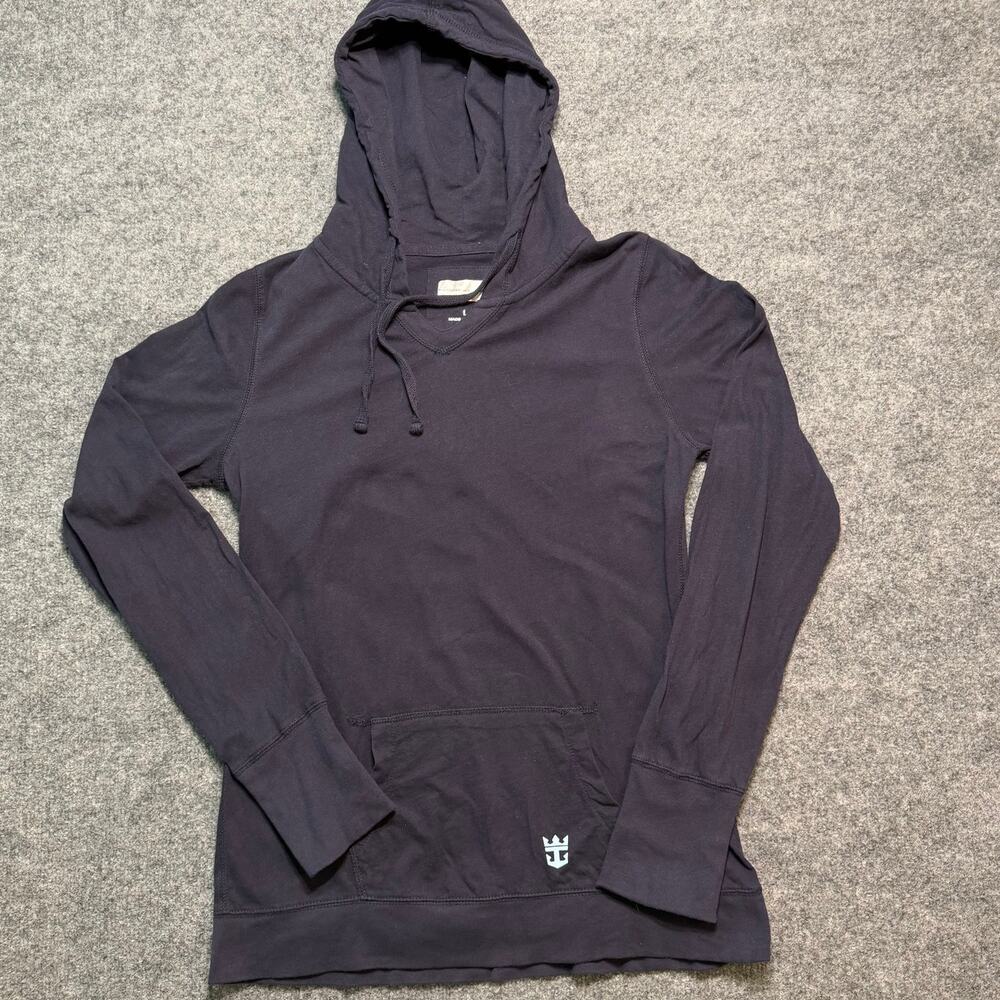 Royal Caribbean Cruising Queen Hoodie Women’s Navy Pullover Cruise Size Large